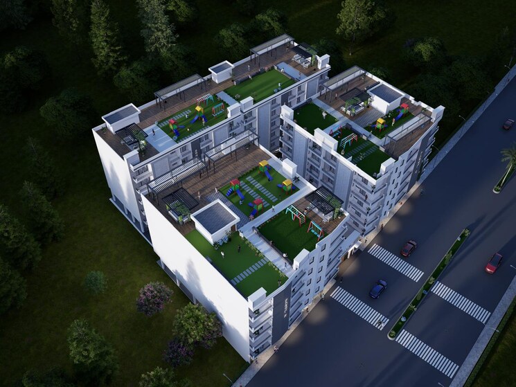 Exterior View, vihaan-wisteria 3 Bedroom 1500 Sq.Ft. Builder Floor In Sector 1 Greater Noida Greater Noida 8523194