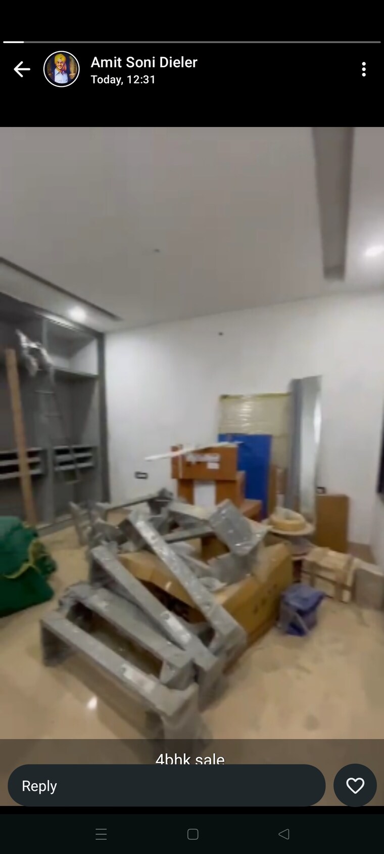 Bedroom, palm-residency-chhatarpur 4 Bedroom 1800 Sq.Ft. Builder Floor In Chattarpur Delhi 8523262