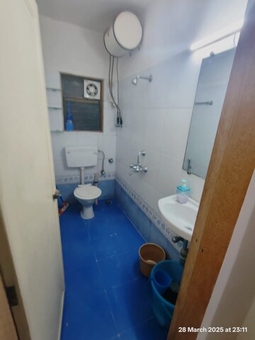Attached Bathroom in 2 BHK Apartment at Manpada – for Rent