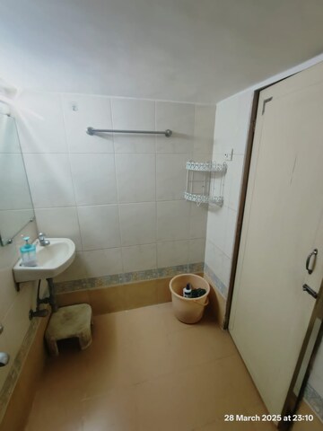 Attached Bathroom in 2 BHK Apartment at Manpada – for Rent