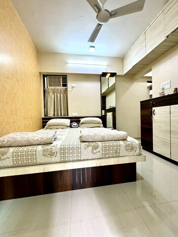 Bedroom in 1.5 BHK Apartment at Shree Satya Shankar Residency, Manpada – for Sale