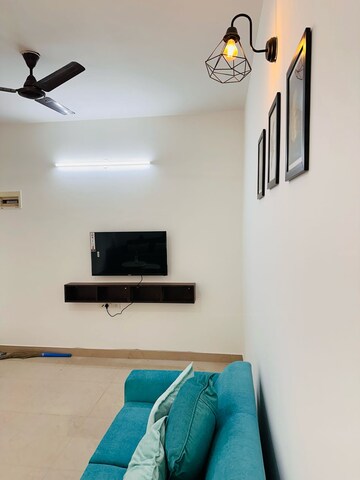 Living Room in 2 BHK Apartment at Domlur – for Rent