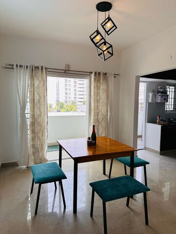 Living Room in 2 BHK Apartment at Domlur – for Rent