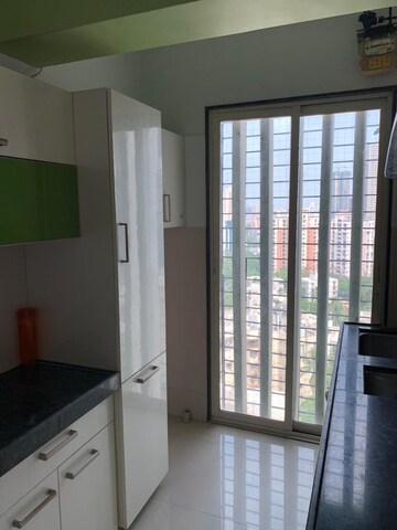 Kitchen in 2 BHK Apartment at Lotus Sky Garden, Malad West – for Rent
