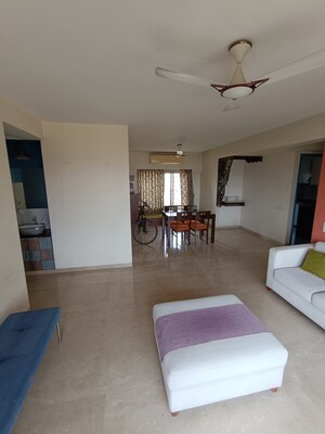 Living Room in 3 BHK Apartment at NRI Complex Phase 2, Seawoods – for Rent