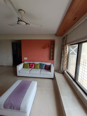 Living Room in 3 BHK Apartment at NRI Complex Phase 2, Seawoods – for Rent