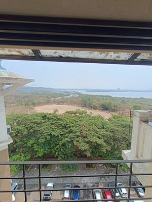 Balcony in 3 BHK Apartment at NRI Complex Phase 2, Seawoods – for Rent