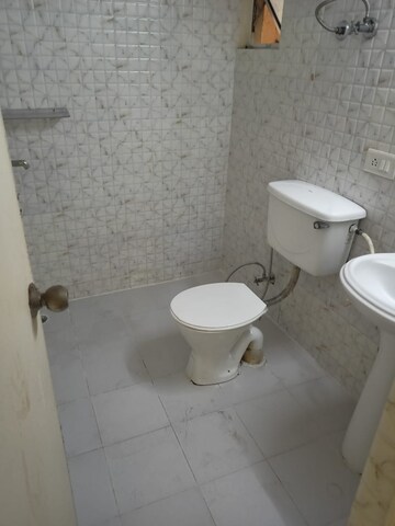 Bathroom in 3 BHK Apartment at Sector 2 Greater Noida – for Rent