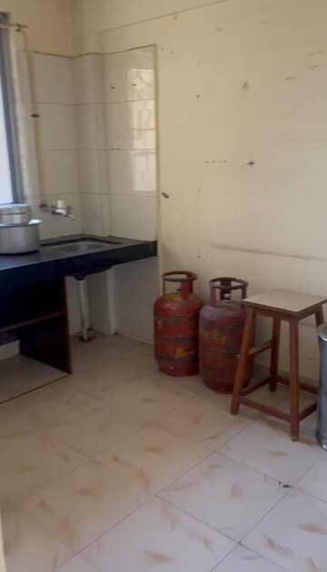 Kitchen in 1 BHK Apartment at Agarwal Green Village, Mira Road – for Rent