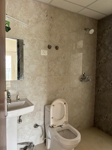 Bathroom in 3 BHK Apartment at Amrapali Golf Homes, Sector 4, Greater Noida – for Rent