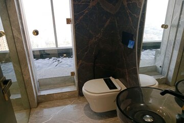 Bathroom in 3 BHK Apartment at Ruparel Jewel, Parel – for Sale