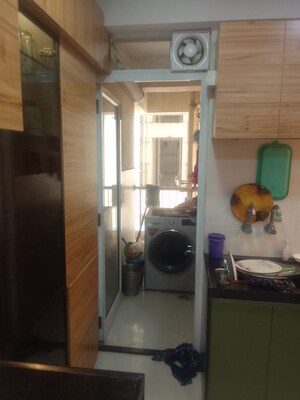 Kitchen in 4 BHK Apartment at Magarpatta Laburnum Park, Hadapsar – for Sale