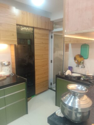 Kitchen in 4 BHK Apartment at Magarpatta Laburnum Park, Hadapsar – for Sale