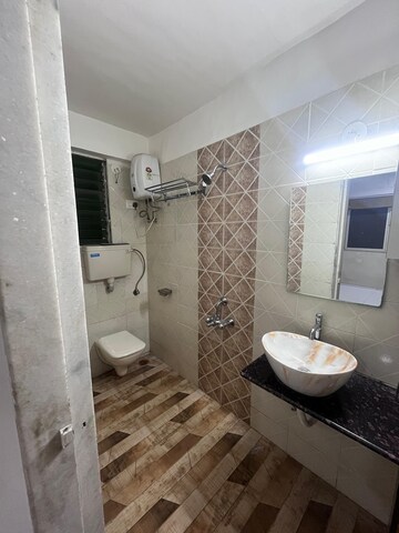 Bathroom in 3 BHK Apartment at Tanvi Eminence, Mira Road – for Sale
