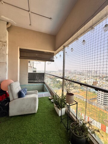 Balcony in 3 BHK Apartment at Unicca Emporis, Varthur – for Sale