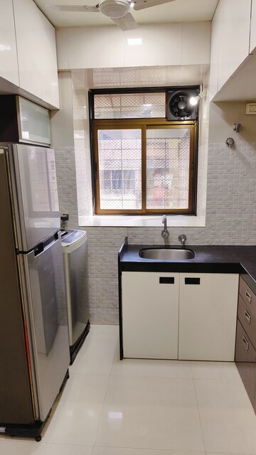 Kitchen in 1 BHK Apartment at Lodha Paradise, Majiwada – for Rent