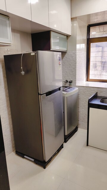 Kitchen in 1 BHK Apartment at Lodha Paradise, Majiwada – for Rent