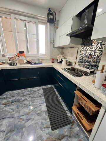 Kitchen in 4 BHK Apartment at Kalash Sagar, Nerul – for Sale
