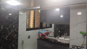 Bathroom in 1 BHK Apartment at Hiranandani Estate, Ghodbunder Road – for Sale