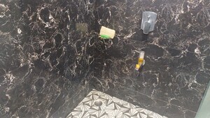 Bathroom in 1 BHK Apartment at Hiranandani Estate, Ghodbunder Road – for Sale