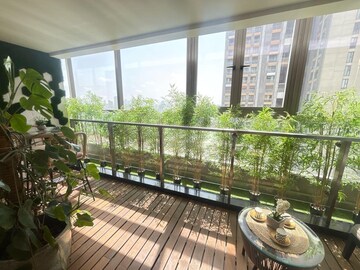 Balcony in 4 BHK Apartment at Lodha New Cuffe Parade, Wadala – for Sale