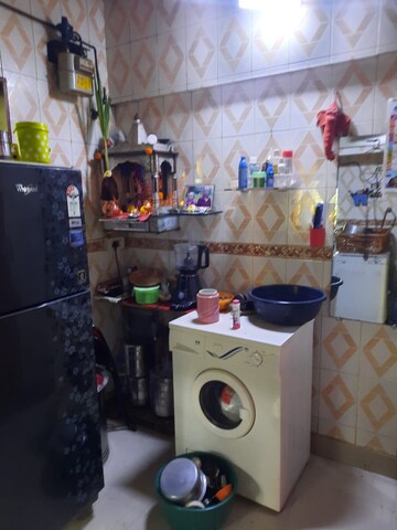 Kitchen in 1 RK Apartment at Saraf Choudhari Nagar CHS, Kandivali East – for Rent