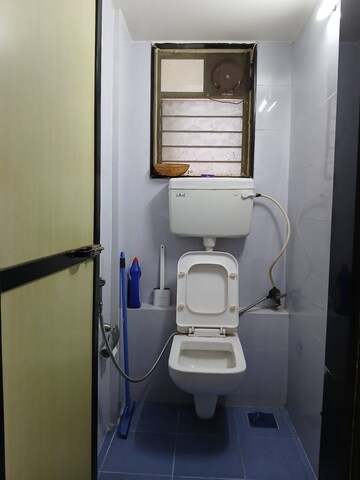 Bathroom in 1 BHK Apartment at Manali Building, Malad West – for Rent