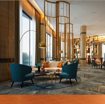 Living Room in 4 BHK Apartment at Birla Niyaara, Worli – for Sale