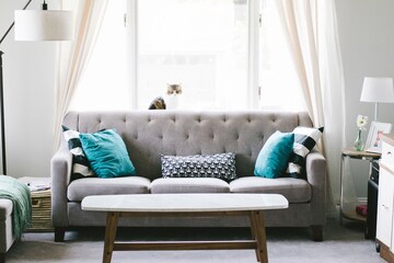 Living Room in 2 BHK Apartment at Kalpataru Parkcity Eternia, Kolshet Road – for Sale