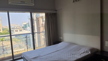 Bedroom in 3 BHK Apartment at Ekta Park Vista, Khar West – for Rent