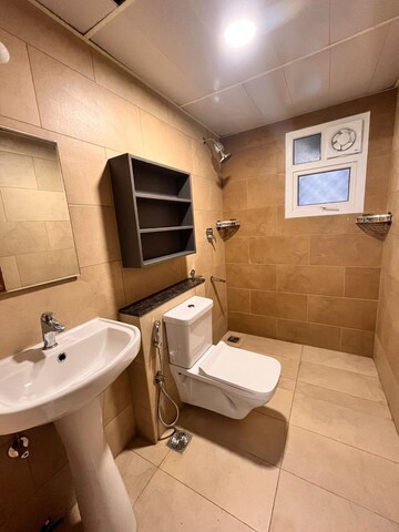 Bathroom in 1 BHK Apartment at Prestige Primrose Hills, Banashankari 6th Stage – for Rent