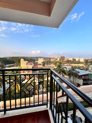 Balcony in 1 BHK Apartment at Prestige Primrose Hills, Banashankari 6th Stage – for Rent