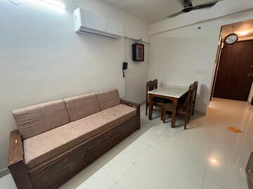Living Room in 1 BHK Apartment at Lodha Casa Viva, Majiwada – for Sale