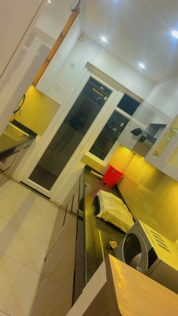Kitchen in 3.5 BHK Apartment at Rishita Manhattan, Gomti Nagar – for Rent
