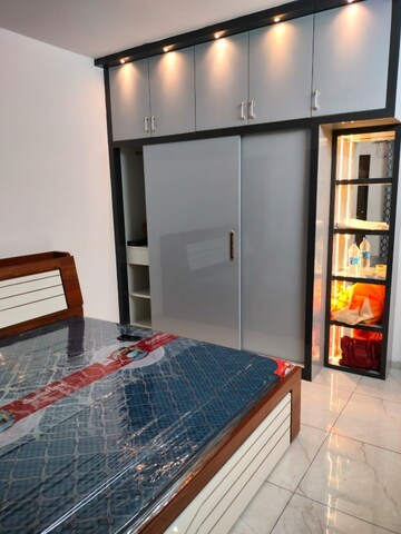 Bedroom in 3.5 BHK Apartment at Rishita Manhattan, Gomti Nagar – for Rent