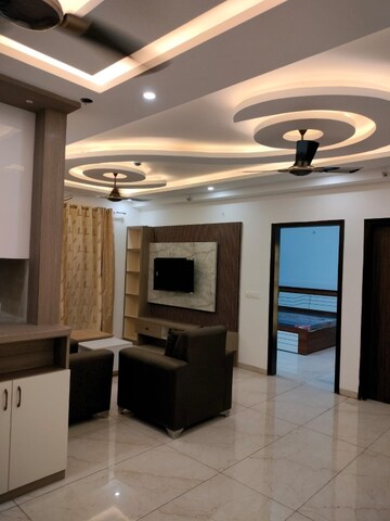 Living Room in 3.5 BHK Apartment at Rishita Manhattan, Gomti Nagar – for Rent