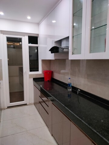 Kitchen in 3.5 BHK Apartment at Rishita Manhattan, Gomti Nagar – for Rent