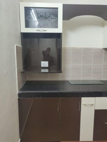 Kitchen in 3 BHK Apartment at UPAVP Bhagirathi Enclave, Raebareli Road – for Rent