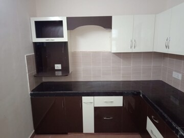 Kitchen in 3 BHK Apartment at UPAVP Bhagirathi Enclave, Raebareli Road – for Rent