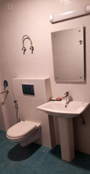 Attached Bathroom in 3 BHK Apartment at Omaxe Waterscapes, Gomti Nagar – for Rent