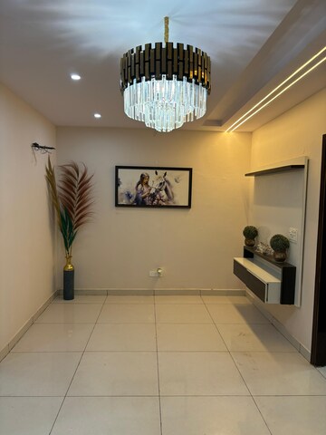 Living Room in 3.5 BHK Builder Floor at Omaxe New Chandigarh, North Mullanpur – for Rent
