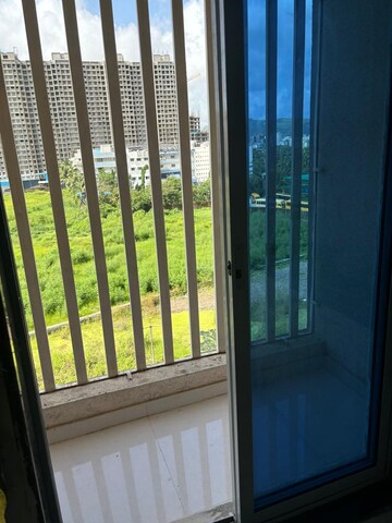 Balcony in 1 BHK Apartment at Vinay Unique Avenue 210, Nalasopara West – for Rent