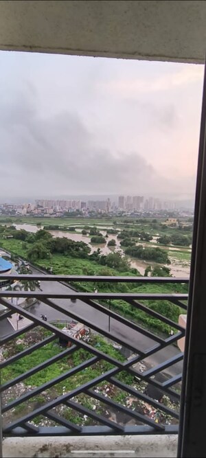 Balcony in 1 BHK Apartment at Aastha River View, Taloja – for Sale