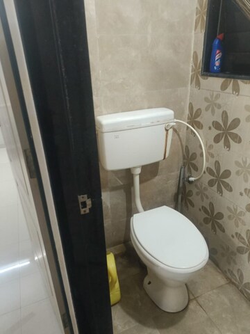 Bathroom in 1 BHK Apartment at Aastha River View, Taloja – for Sale