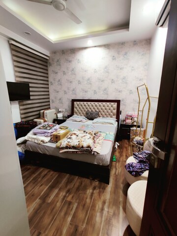 Bedroom in 3 BHK Builder Floor at Shivalik Colony – for Rent