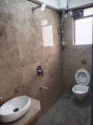 Bathroom in 1 BHK Apartment at Pragati Revanta, Ghatkopar East – for Rent
