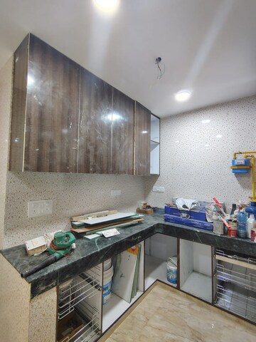 Kitchen in 2 BHK Builder Floor at Malviya Nagar – for Rent