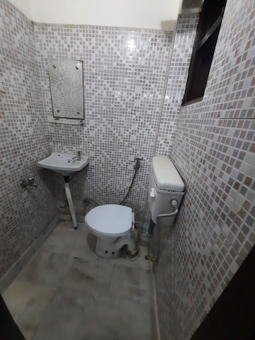 Bathroom in 2 BHK Builder Floor at Malviya Nagar – for Rent