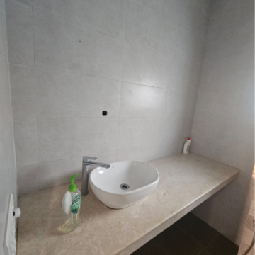 Bathroom in 1 RK Builder Floor at Saket – for Rent