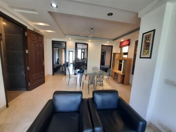 Living Room in 3 BHK Builder Floor at Saket – for Rent